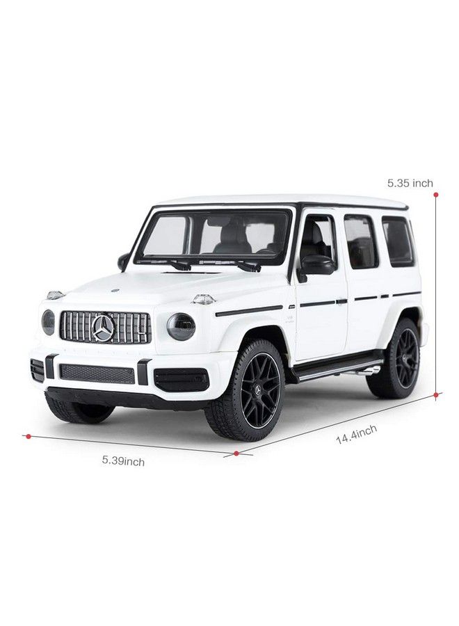 RASTAR OffRoad Remote Control Car 114 MercedesAmg G63 RC OffRoader Toy Car Doors OpenWorking Lights  White24Ghz - Image 4