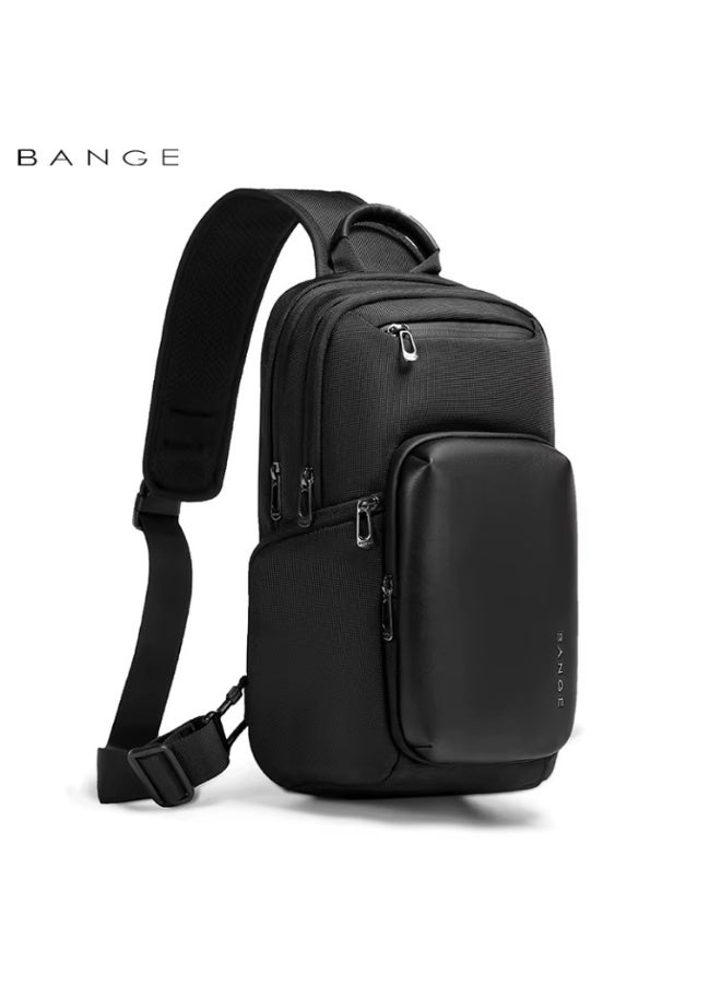 Bange Waterproof Shoulder CrossBody Sling Bag Model BG 7718 Grey - Image 3