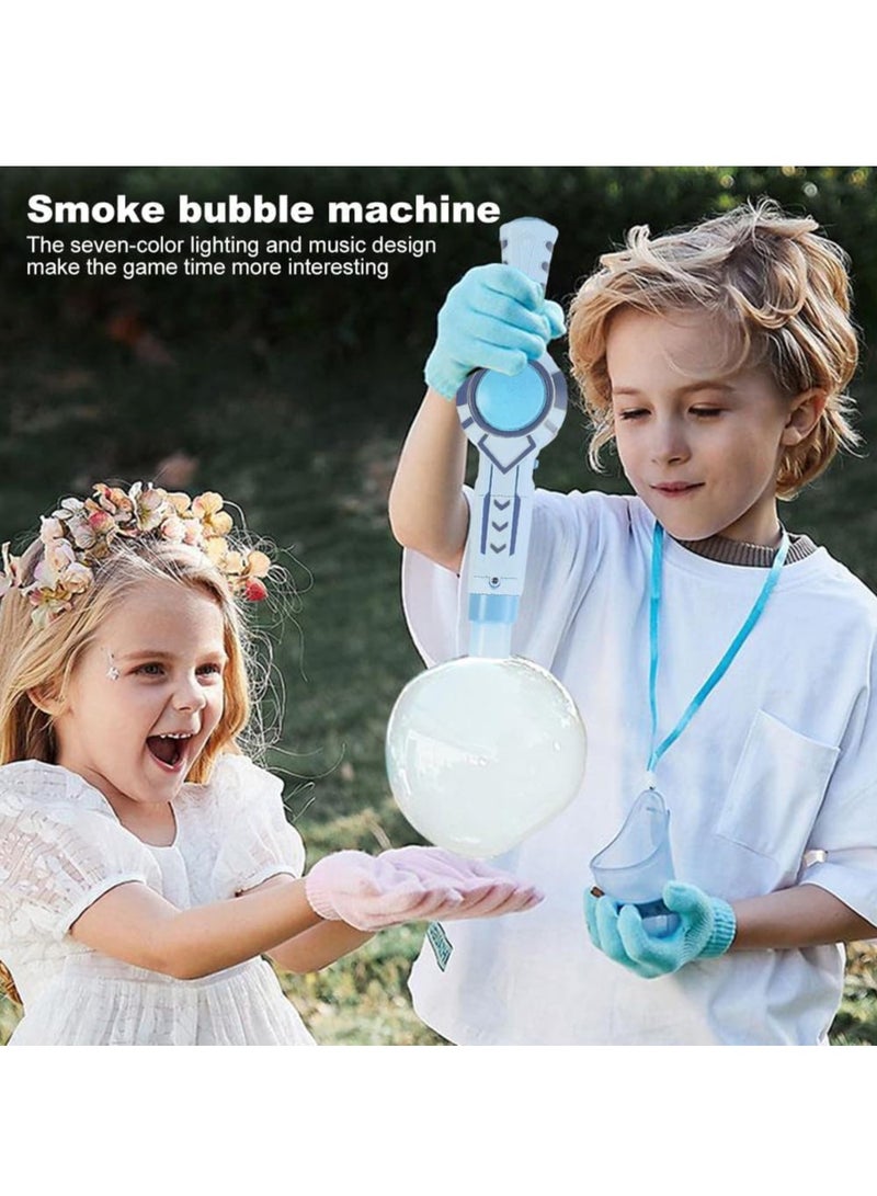 GUDOO Elastic Bubble Fog Wand, Colorful Smoke Bubble Machine, Magic Bubble Machine Elastic Bubble Fog, with Elastic Smoke Effect for Party, Wedding, Festival, Birthday (Pink) - Image 5