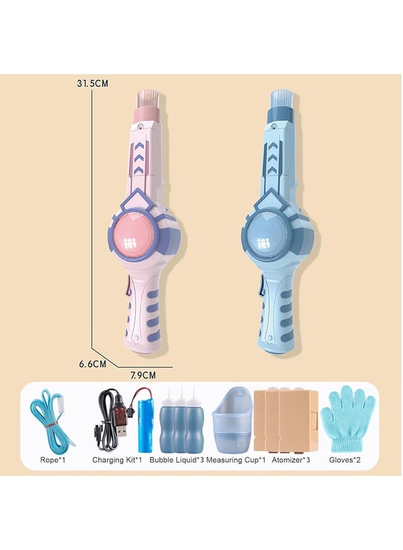 GUDOO Elastic Bubble Fog Wand, Colorful Smoke Bubble Machine, Magic Bubble Machine Elastic Bubble Fog, with Elastic Smoke Effect for Party, Wedding, Festival, Birthday (Pink) - Image 3