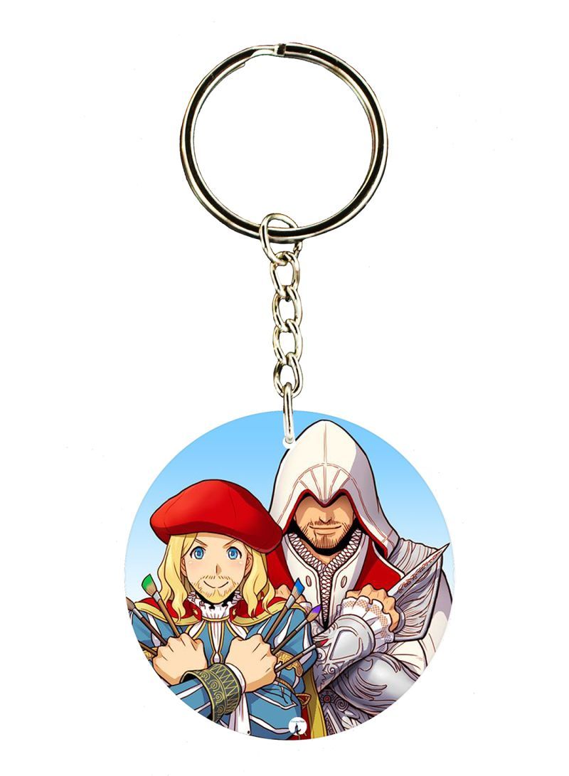 Assassin's Creed Printed Keychain