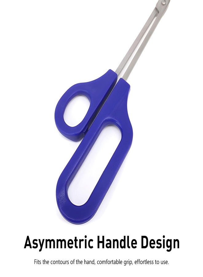 Kootinn 8.3 Inch Long Handle Toenail Scissors for Thick Nails & Easy Reach Long Handled Toe Nail Clippers for Seniors Women Men (Blue) - Image 5