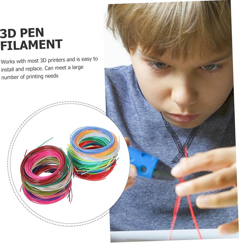 PCL High Temperature 3D Printer Pen Refill Filament Smooth Bubble Free Performance - Image 3