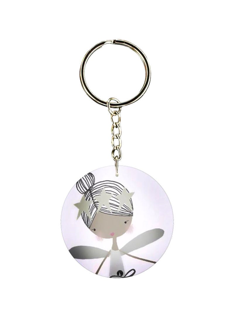 RKN Printed Dual Sided Keychain