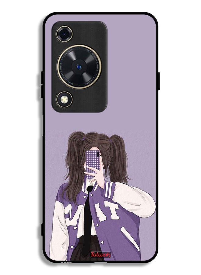 Tolwak Huawei Nova Y72S Protective Case Cover Making Selfie