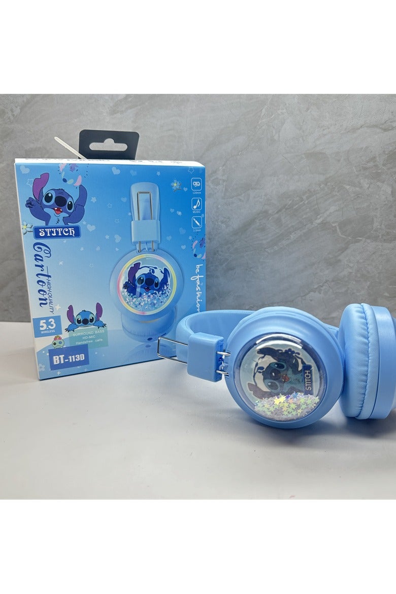 general Stitch flowing sofa luminous wireless Bluetooth headset headset mobile phone music headset - Image 2