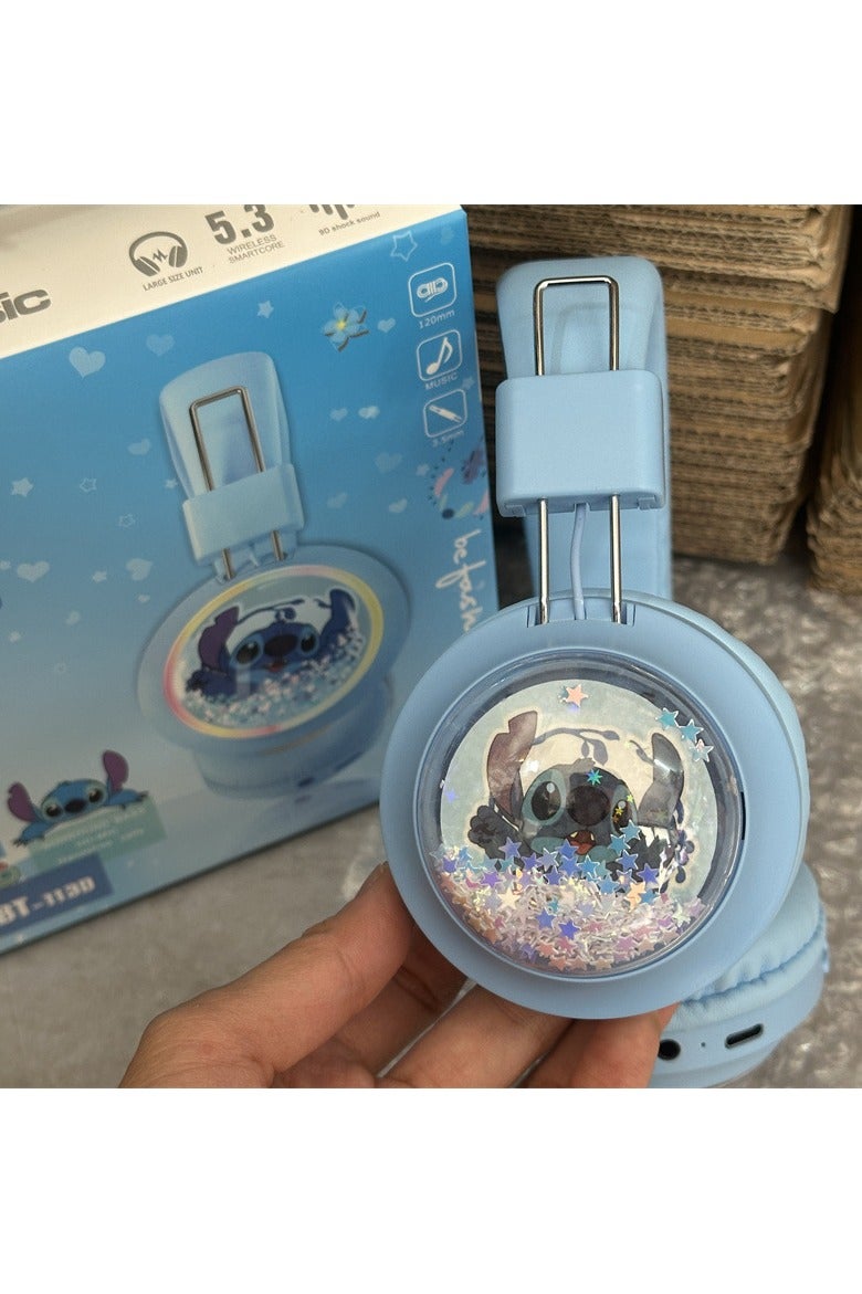 general Stitch flowing sofa luminous wireless Bluetooth headset headset mobile phone music headset - Image 3