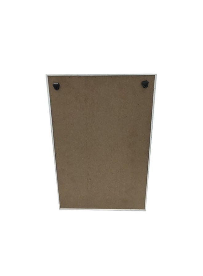 Wooden Key Holder Brown/White 20x30cm - Image 2