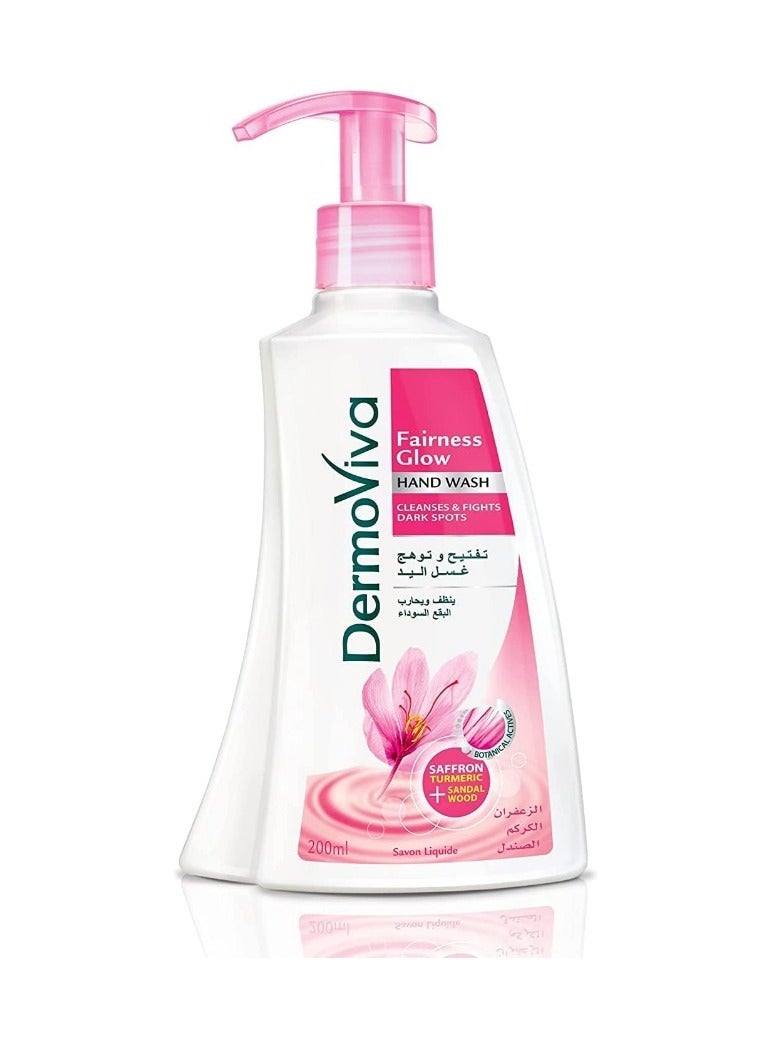 DermoViva Fairness Glow Hand wash 200ml - Image 1