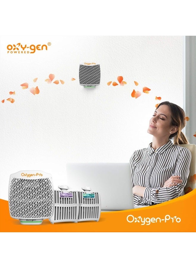 OXY-gen POWERED Oxygen-Pro - Flair, Ocean Breeze Light Fragrance Cartridge For Oxy-Gen Powered Commercial and Residential Air Fresheners and Deodorizers (4) - Image 3
