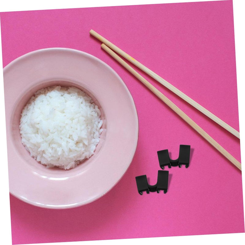 Reusable Chopsticks Hinges 10 Pack Portable Chopstick Helper Tool Easy to Use - Image 4
