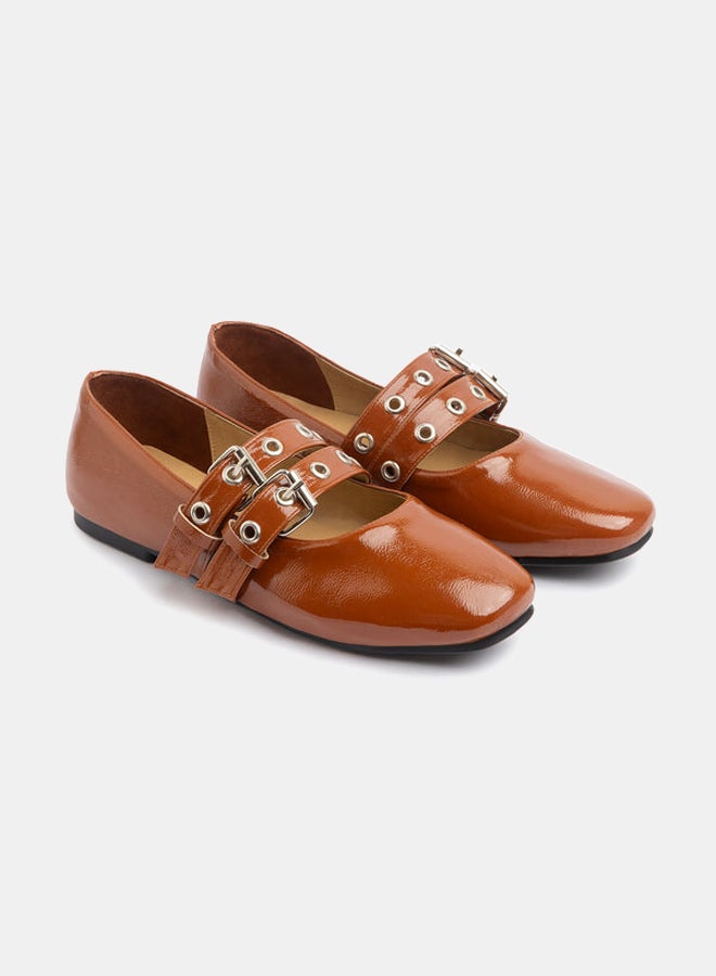 TGS Double Belt Flat Mary Janes - Image 1