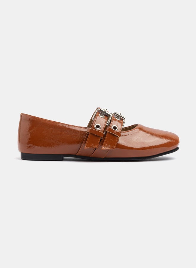 TGS Double Belt Flat Mary Janes - Image 2