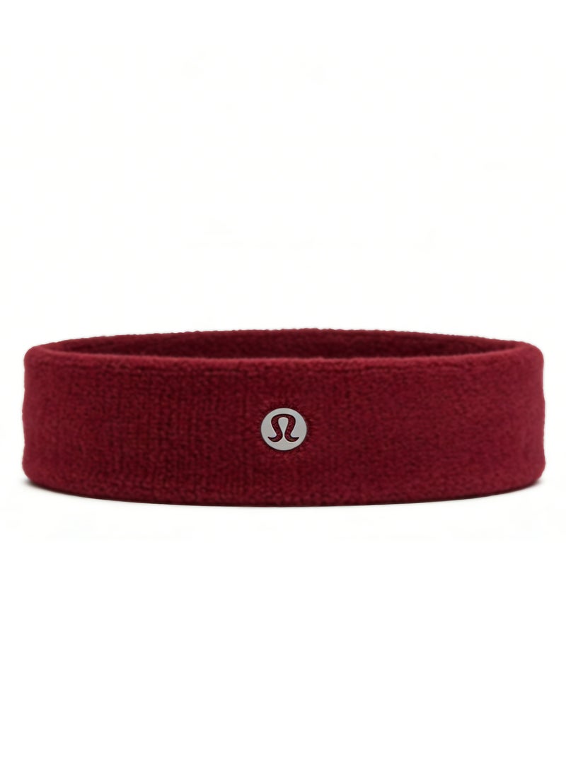 لولوليمون Lululemon Reversible Headband - Moisture-Wicking Fabric Hair Accessory with Signature Logo for Yoga, Gym & Daily Styling - Image 4