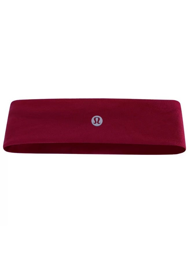 لولوليمون Lululemon Reversible Headband - Moisture-Wicking Fabric Hair Accessory with Signature Logo for Yoga, Gym & Daily Styling - Image 3