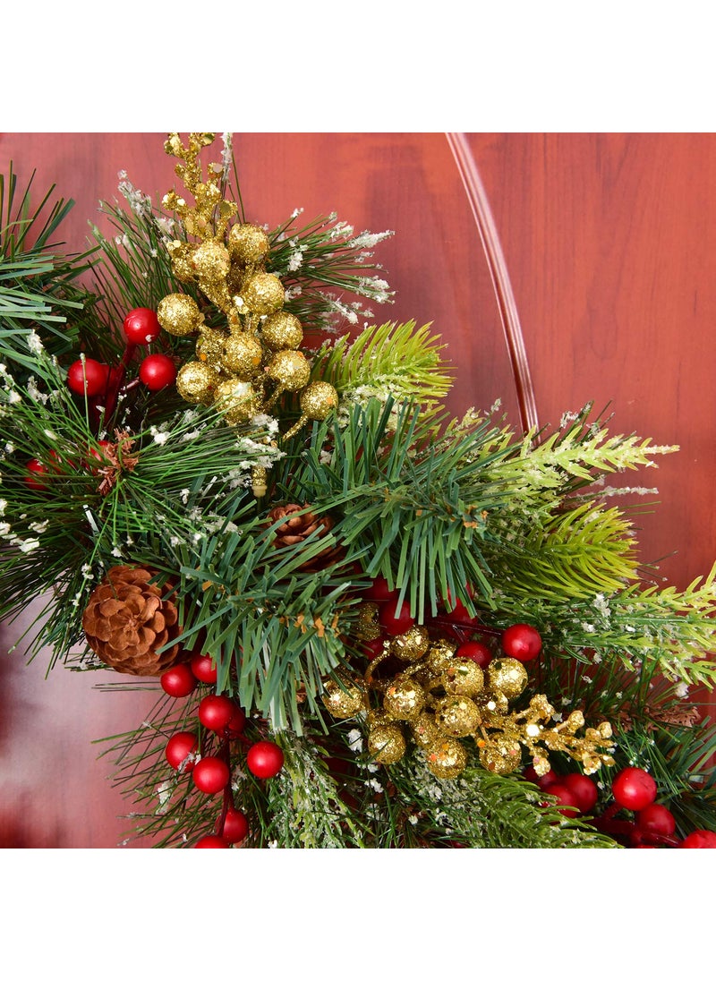 DearHouse DearHouse 14 Pack Christmas Glitter Berries Stems  7.8Inch Artificial Christmas Picks for Christmas Tree Ornaments  DIY Xmas Wreath  Crafts  Holiday and Home Decor (Gold)  - Image 5