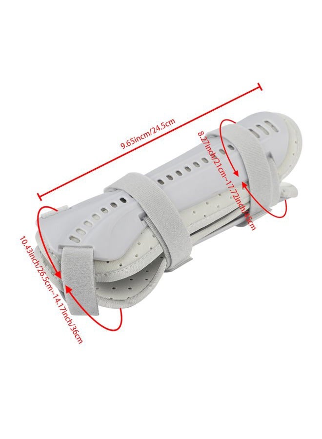Clobeau Forearm & Wrist Support Brace Splint, Forearm Immobilizer Brace Splints Breathable Wrist Splint for Carpal Tunnel, Upgraded with Double Splint, Great for Wrist Pain, Sprain, Sports Injuries (Left) - Image 4