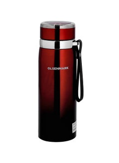 Olsenmark Stainless Steel Vacuum Bottle, 800ml, OMVF2485 | Double Wall Insulation | Drink Hot or Cold for 12 Hours | Stainless Steel Thermos For Cold & Hot Beverages  - Image 1