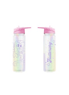 Miniso My Little Pony Collection Double Wall Straw Plastic Bottle with Handle 500mL 