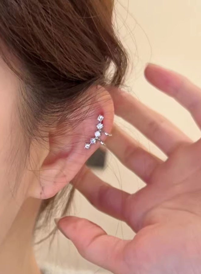 KANGLI A Pair of French Style Hoop Earrings Made of Fashionable Alloy, Elegant and Simple Design - Image 5