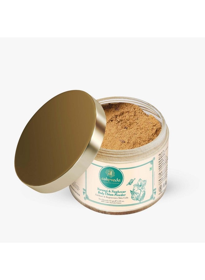 Ashpveda Narangi and Nagkesar Exfoliating Body Ubtan Powder, Herbal Ubtan For Face and Body - Cleansing Toning & Silky Smooth Skin and Pores Minimising (65gm) - Image 2