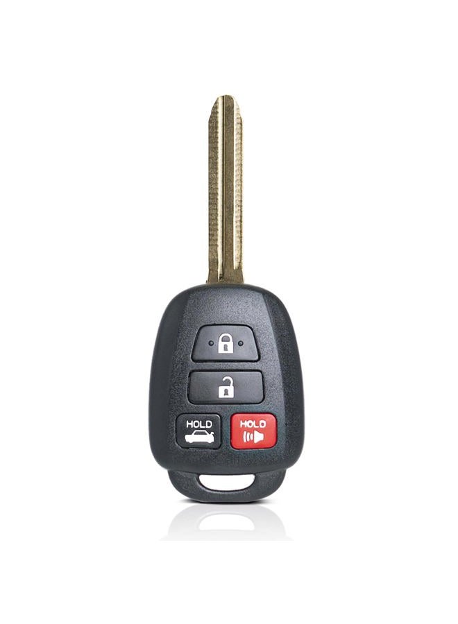 MechanMagic Remote Control Replacement for Toyota Corolla 2014 2015 2016 2017 2018 2019Camry 20142017Tacoma 20162018 HYQ12BDM Keyless Entry Remote Control HYQ12BEL 89070028800 H-Chip (Pack of - Image 1