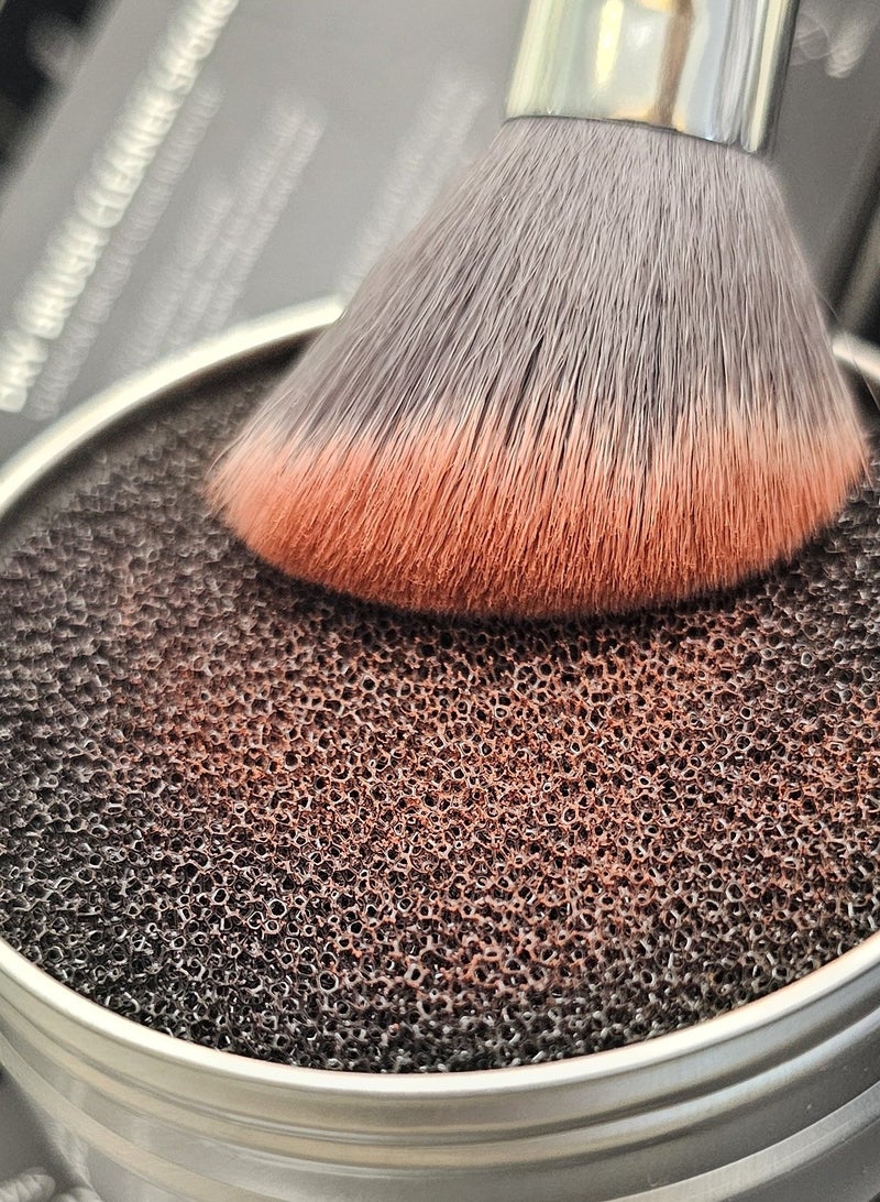 Daniel Laura Makeup Brush Cleaner Sponge, Dry Colour Switch for Powder Makeup Brush, Professional Quality - Image 3