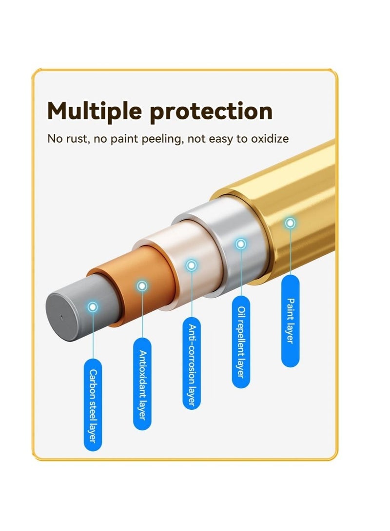 EMZJ رف أطباق الطعام متعدد الوظائف 5 طبقات – حامل أطباق الأطباق الجانبية القابل للتكديس، مثبت على الحائط ورف تقديم على الطاولة - Image 2