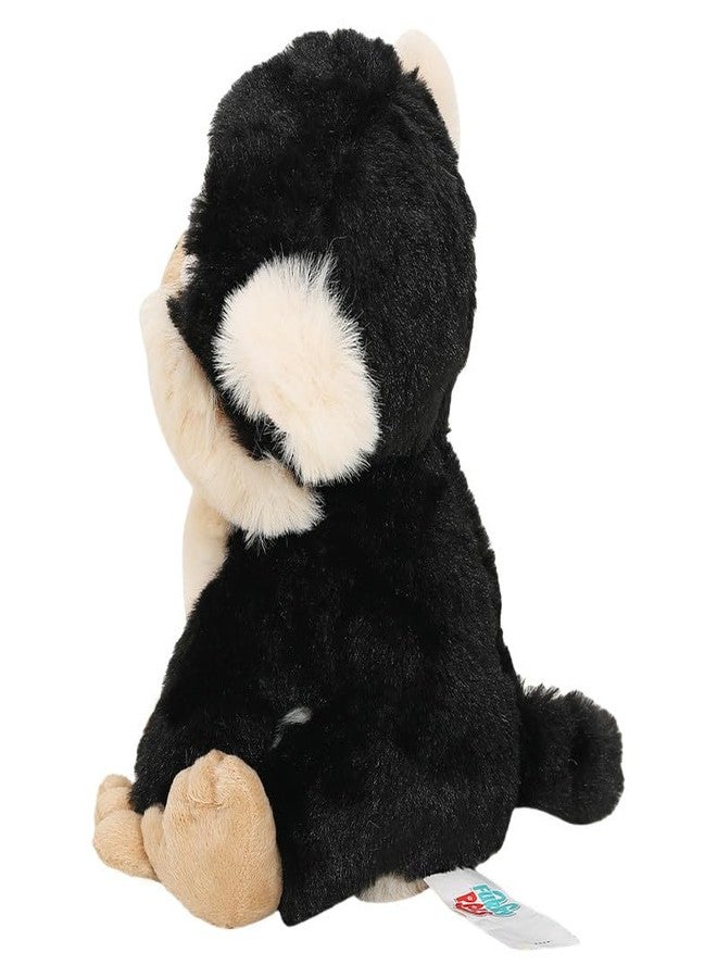 STRIDERS لعبة قرد سترايدرز القطيفة الناعمة للأطفال - أسود | حيوان محشو لطيف للأطفال | قرد محبب ومحبوب للبنات والأولاد | لعبة قطيفة ناعمة لوقت اللعب - Image 3