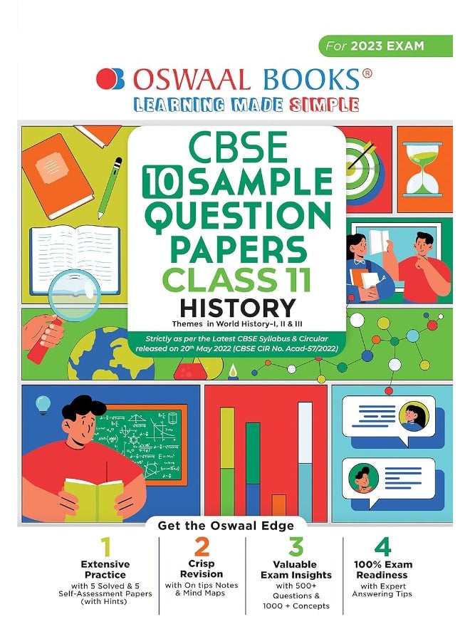 Oswaal CBSE Sample Question Papers Class 11 History (For 2023 Exam)  - Image 1