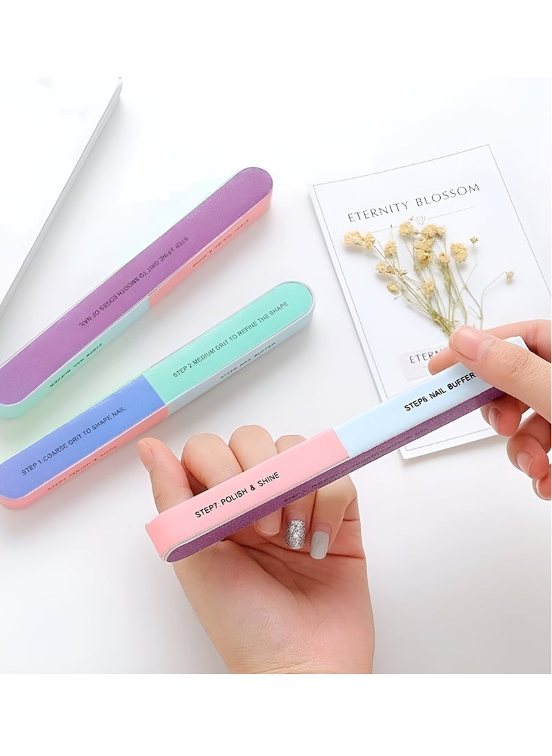 Sasha 3 Pieces A Nail Care set Consisting of 5 Pieces That Are Distinguished By Ease Of Use And Give a Fairy Touch And an Elegant Look To your Nails  - Image 2