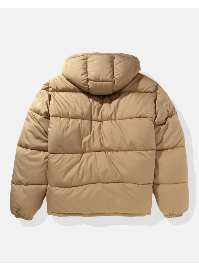 امريكان ايجل Zip Through Puffer Jacket