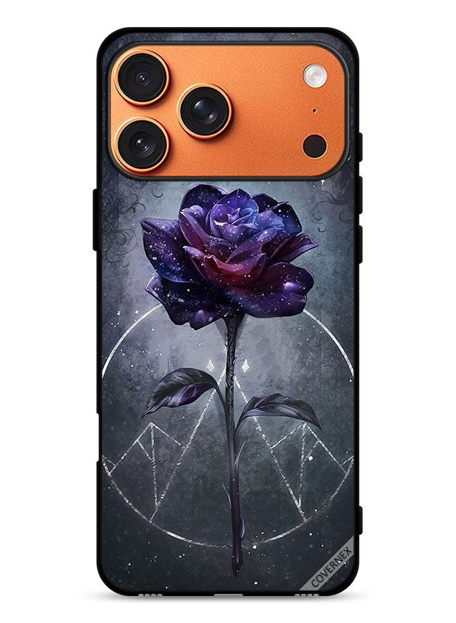 Covernex Apple iPhone 17 Pro Max Protective Case Cover Dark Flower Wallpaper - Image 1