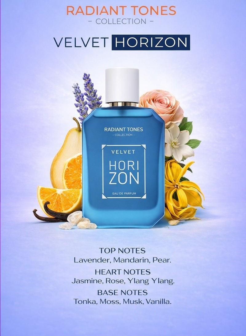 Anteros Velvet Horizon Eau De Parfum 100ML – Long Lasting Floral Woody Women Perfume - Image 2