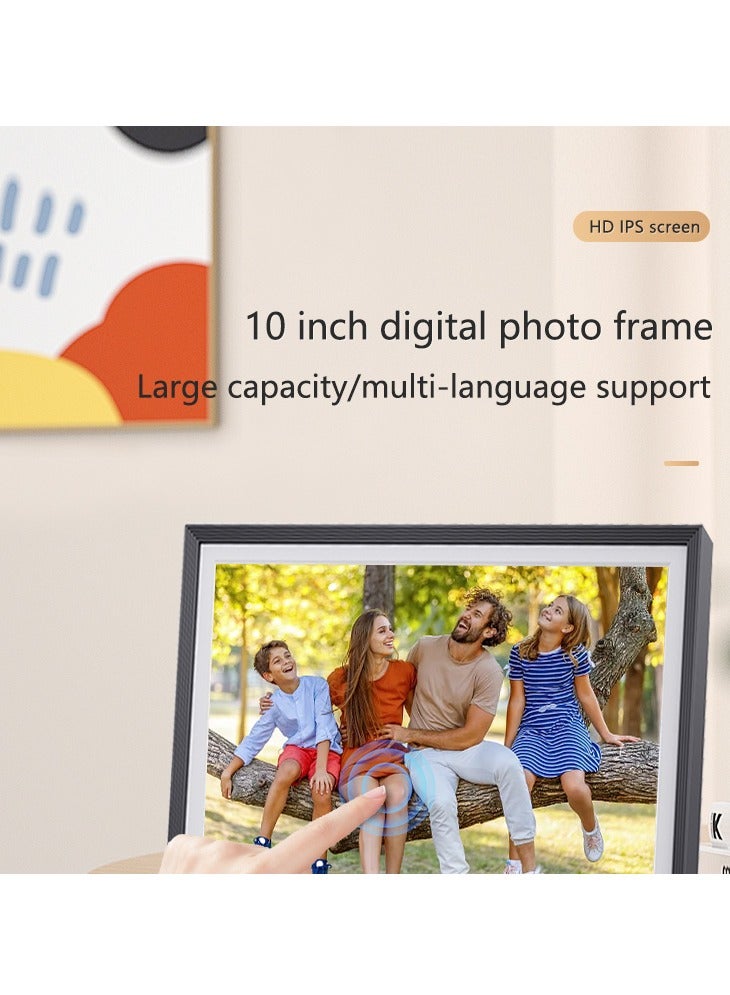 10 Inch 32GB Frameo Smart WiFi Digital Photo Frame 1280x800 IPS LCD Touch Screen, Auto-Rotate Portrait and Landscape, Built in 32GB Memory, Share Moments Instantly via Frameo App from Anywhere - Image 3