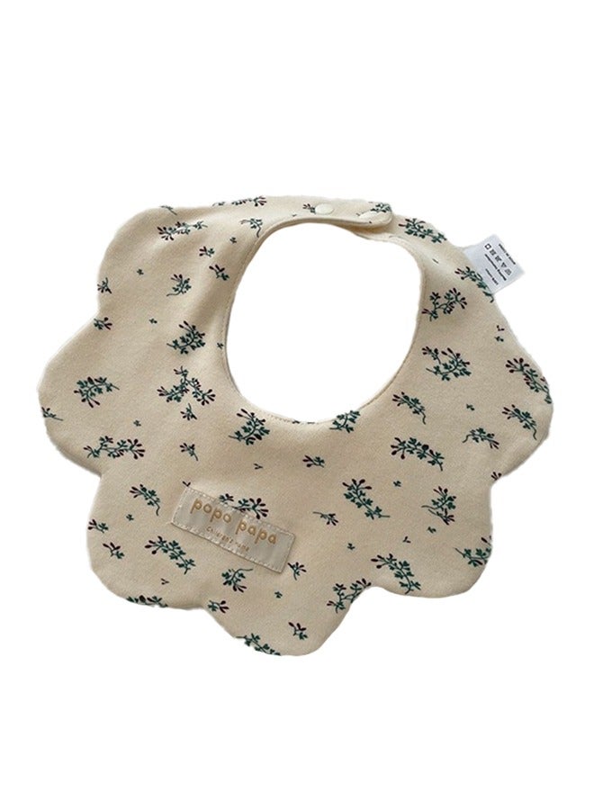 genernic Soft Pure Cotton Baby Feeding Cloth With Adjustment Button 25 X 26 cm - Image 1