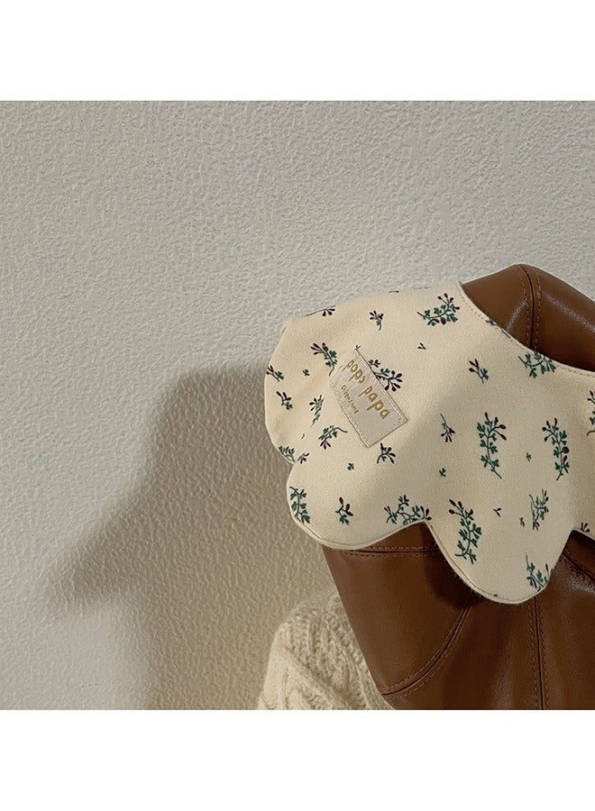 genernic Soft Pure Cotton Baby Feeding Cloth With Adjustment Button 25 X 26 cm - Image 4