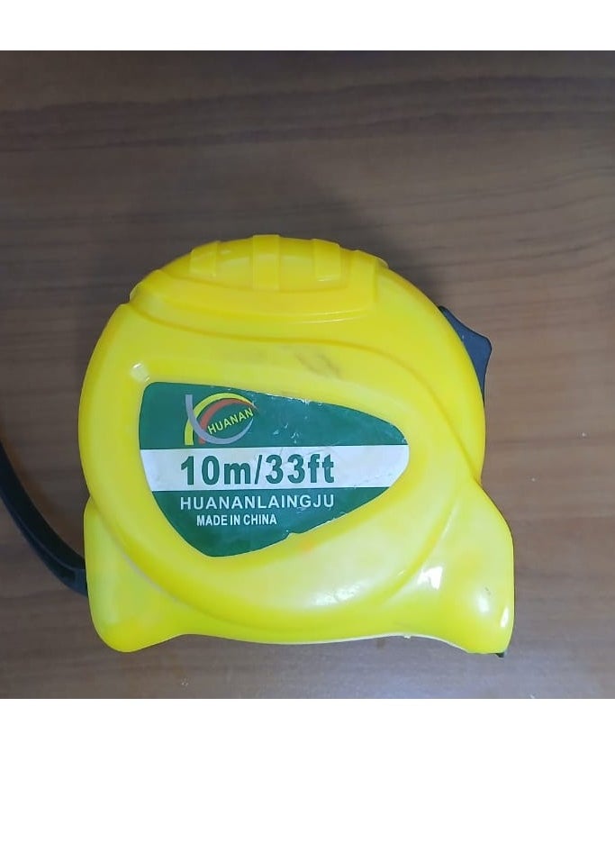 Generic HUANAN 33 Ft 10 Meter Steel  Measure  Tape  - Image 1