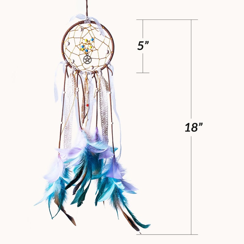 NoctisCorvus DIY Dream Catcher Kit (2 Pack): Make Your Dreamcatcher for Kids & Adults, Unleash Your Creativity, Create Two Unique Talismans, Make Your Very own Dream Catcher - Image 5
