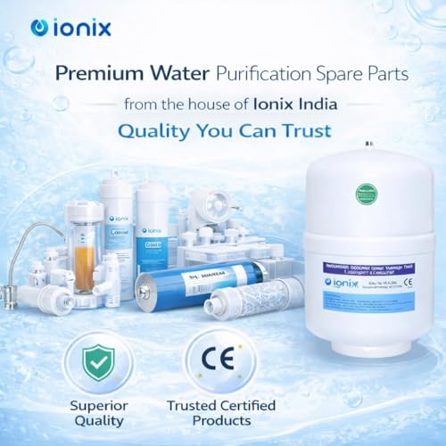 IONIX Ro Stainless steel 304 Pre-Pressurized Metal pressure tank with tank valve,kangen and other ionizer compatible,6 gallons capacity, Used by Top indian brands, Ro Metal Pressure Tank - Image 5