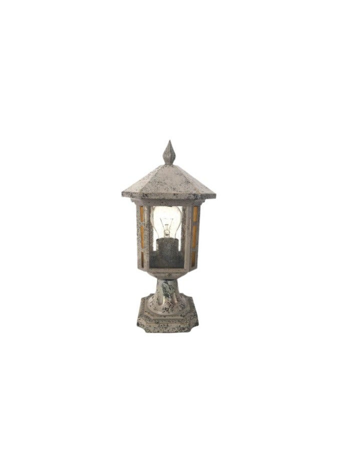 AL SALHIYA LIGHTING Gate Top Light, E27 Bulb Type, Small, H9701SXH609, Grey - Image 3