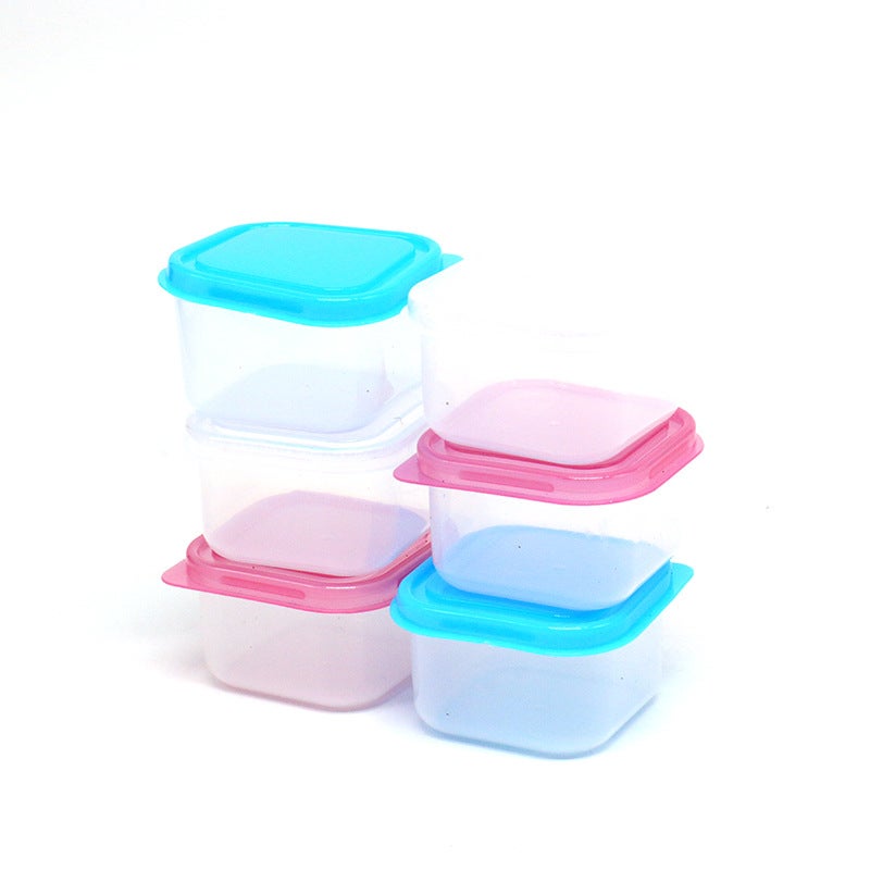 Baby Food Storage Sealing Box Purple 
