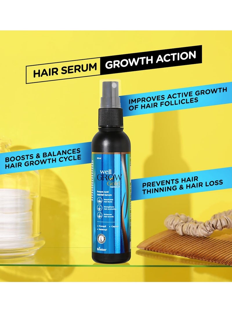 Brinton WellGrow Gold Hair Growth Serum 30ml - Image 4