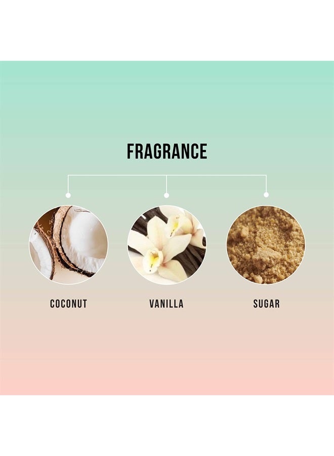 HASK Nourishing COCONUT MONOI 5-in-1 Leave In Conditioner Spray for all hair types, color safe, gluten free, sulfate free, paraben free - 6 Fl Oz