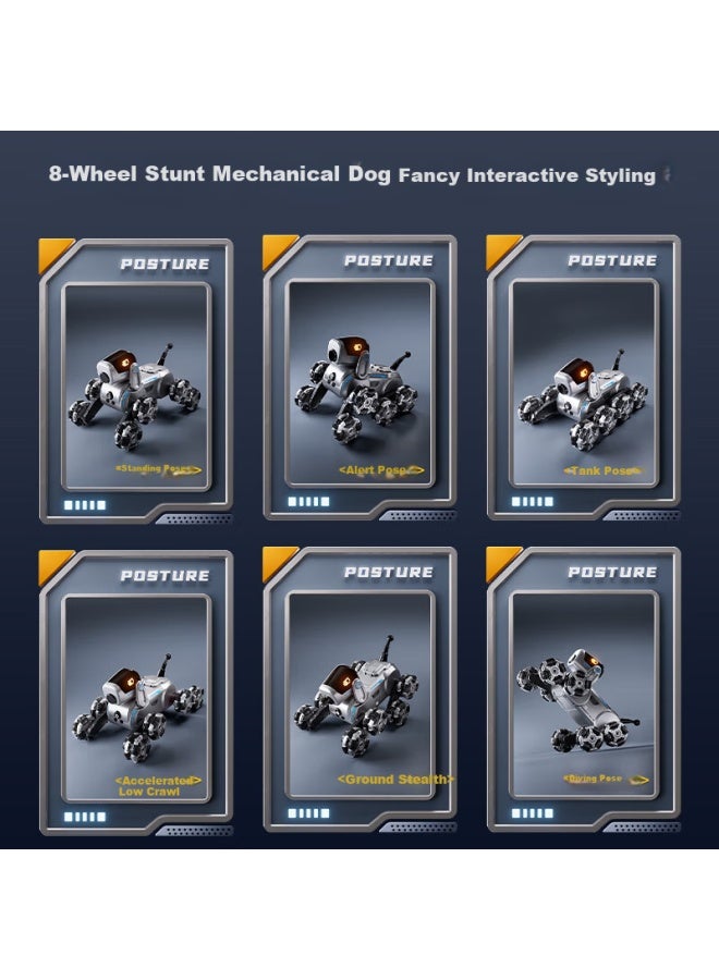 Aozhi Jia Remote Control Robot Dog Children's Toy, Birthday Gift For Boys, Stunt Eight-wheel Gesture Sensing Drift Remote Control Off-road Vehicle - Image 2