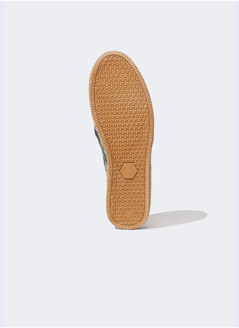 DeFacto Flat Sole Palm Print Espadrilles
