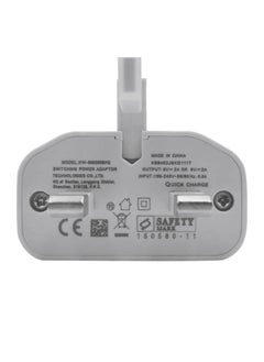 ماركة غير محددة شاحن متنقل محول طاقة في 220 فولت خارج 5 فولت أو 9 فولت شحن سريع 3.0 كابل Micro USB شاحن سريع HW-059200BHQ  - Image 3