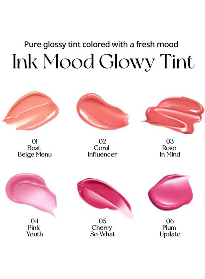 Peripera Ink Mood Glowy Tint 02 Coral Influencer - Image 2