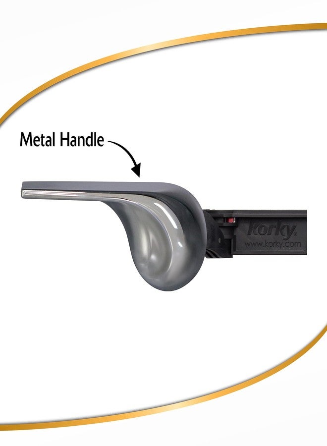 Korky Strong Arm Tank Lever, Universal to Fit Front Angled Side Left and Right Mount Toilets, Chrome, Classic Style, 6052BP - Image 2