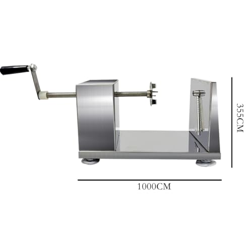 ANYDOCANMOOT Vegetable Spiralizer Zucchini Noodle Maker for Healthy Industrial Quality Vegetable Slicer for Veggies, Potato Cutter, Zoodle Maker, with Strong Suction Cup Spiral Vegetable Cutter Slicer - Image 2